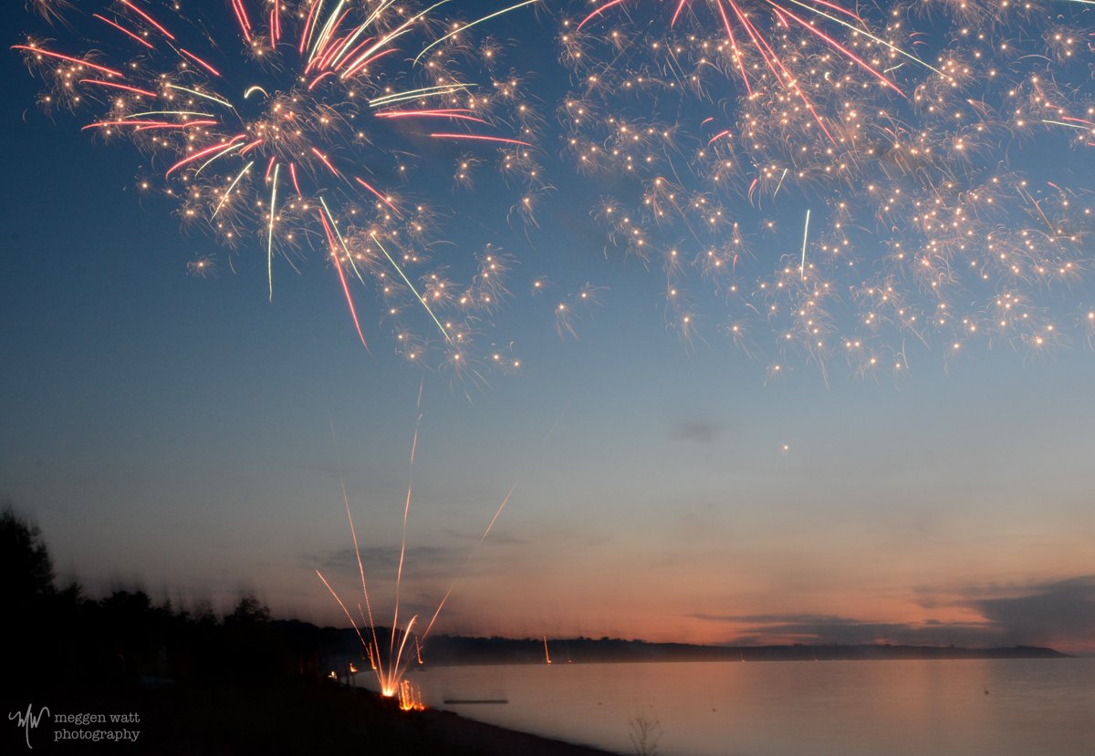 Sleeping Bear Bay Fireworks-3440